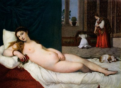 Venus of Urbino by Tiziano Vecelli