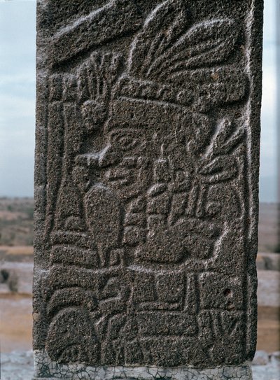 Relief of the Temple of Tlahuizcalpantecuhtli by Toltec Toltec