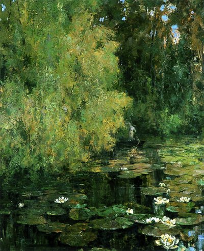 The Lily Pool, 1905 by Tom Clifton Butterfield