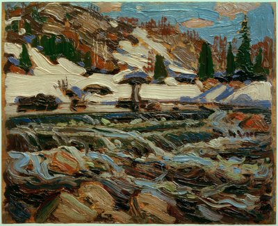 The Rapids by Tom Thomson