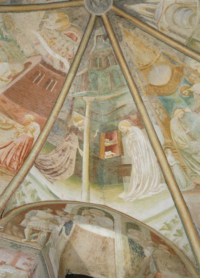 Annunciation by Tommaso Masolino da Panicale