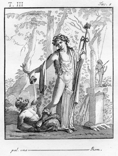 Bacchus with Thyrsus, 1804 by Tommaso Piroli