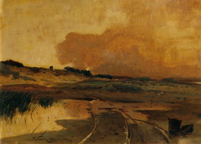 Evening in the Moor by Toni von Stadler