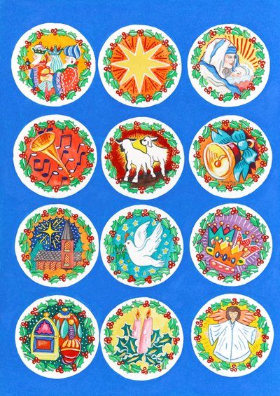 12 Circles for Christmas by Tony Todd