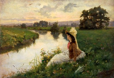 Reverie (Redness of evening) by Torello Ancillotti