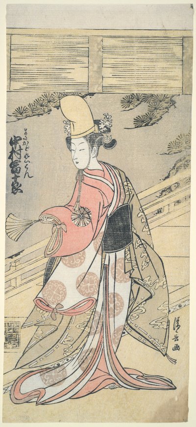 Actor Nakamura Tomijuro by Torii Kiyonaga