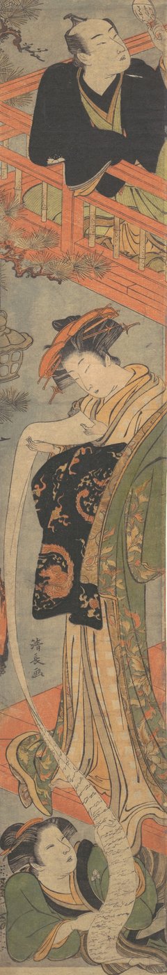 The Love Letter by Torii Kiyonaga
