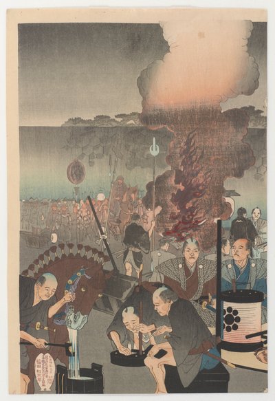 Chiyoda, 1897 by Toyohara Chikanobu