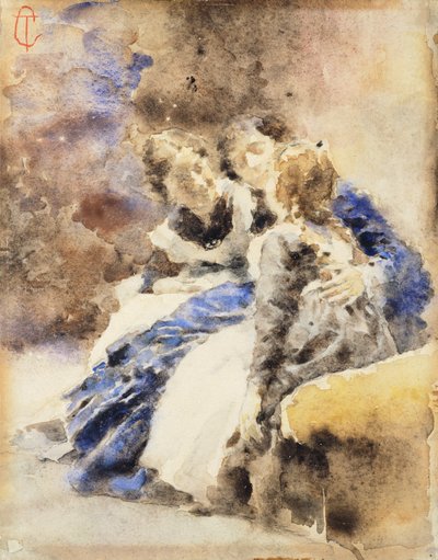 Visiting the College by Tranquillo Cremona