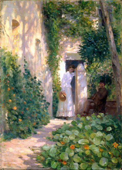 Nasturtiums by Tudor St George Tucker