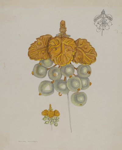 Pearl Pin by Tulita Westfall