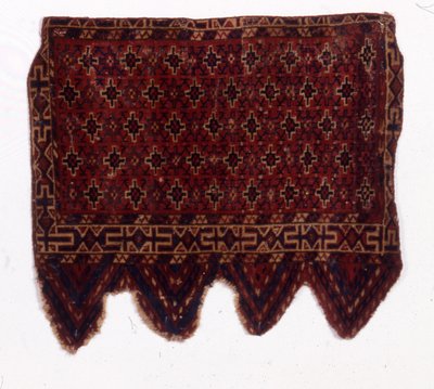 Rare Yomut okbash by Turkmen School