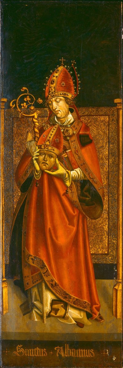 Saint Alban of Mainz by Tyrolean 16th Century