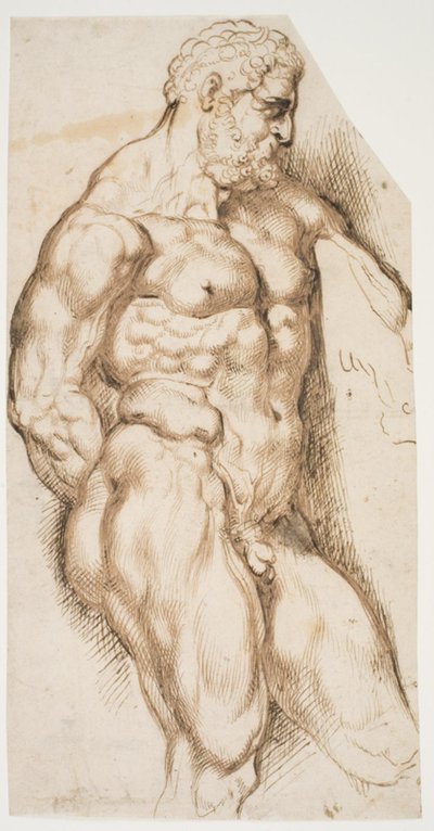 The Farnese Hercules by Ubekendt