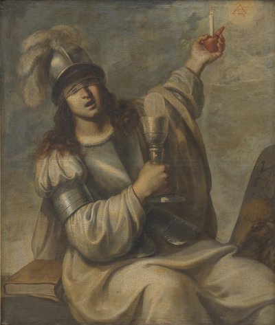 Faith. Allegorical Female Figure by Ubekendt KMS sp 101