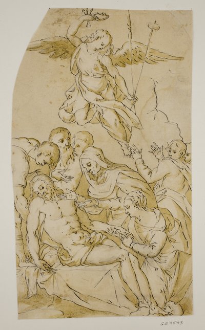 The Lamentation by Ubekendt Ubekendt