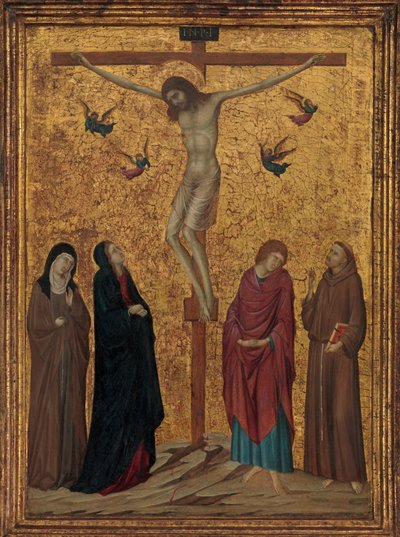 The Crucifixion by Ugolino da Siena