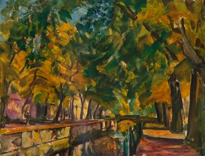 Canal at Potsdam by Ulrich Hubner