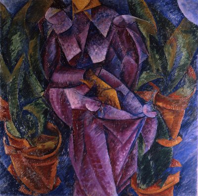 Spiral Composition by Umberto Boccioni