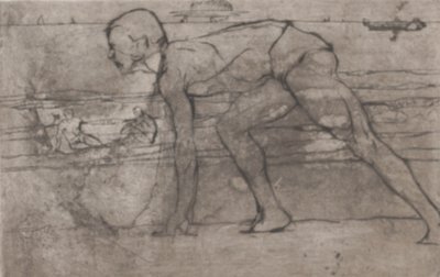 The Athlete, 1907 by Umberto Boccioni