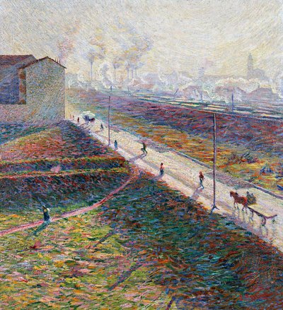 The morning by Umberto Boccioni