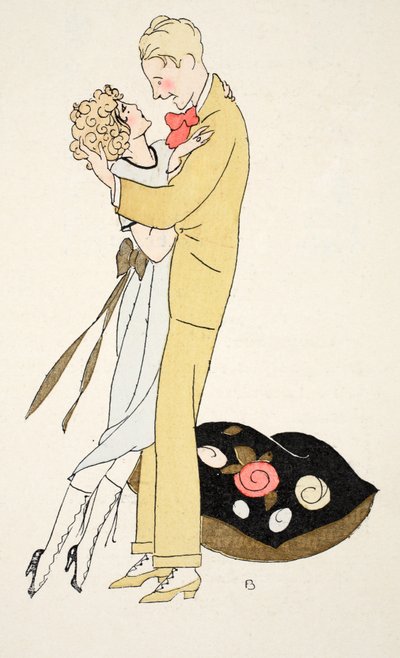 A loving embrace by Umberto Brunelleschi