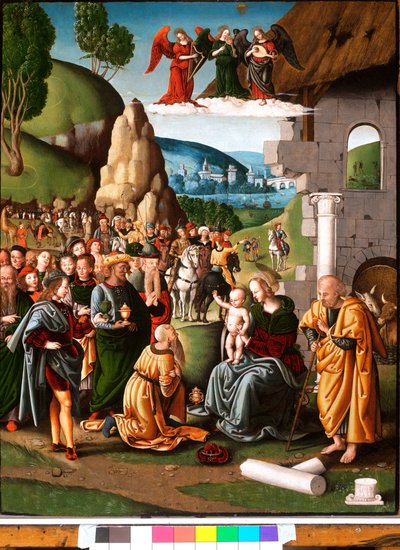 Adoration of the Magi by Umbrian School