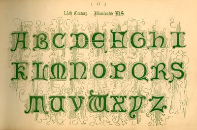 14th Century Illuminated Manuscript by Unbekannt