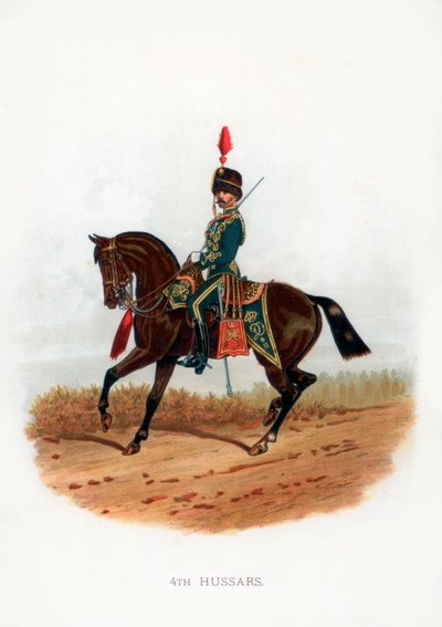 4th Hussars by Unbekannt