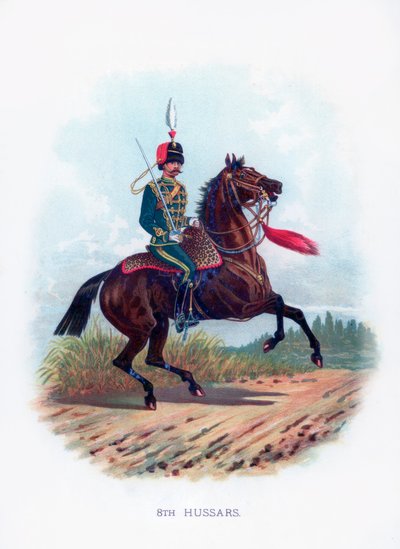8th Hussars by Unbekannt