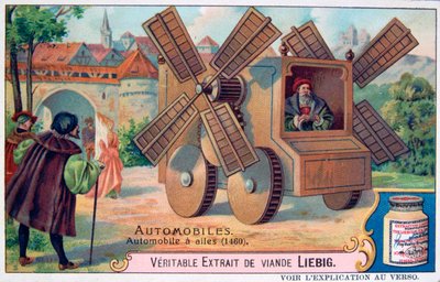 A Car with Blades, 1460, c1900 by Unbekannt