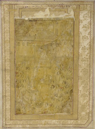 A Darbar of Jahangir by Unbekannt
