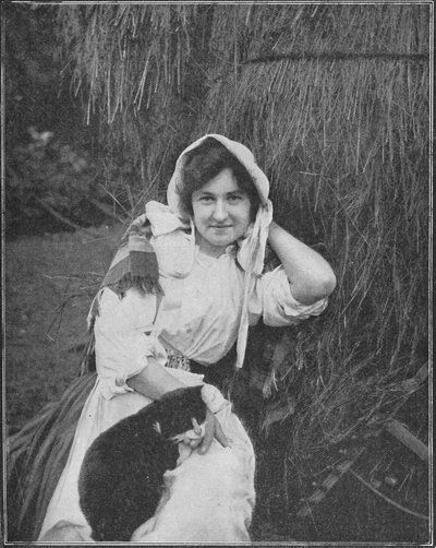 A Farm Lassie of Manxland, 1900 by Unbekannt