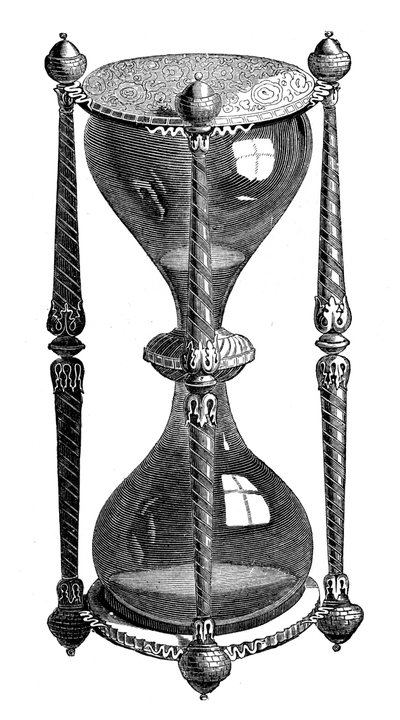 A French Hour Glass by Unbekannt