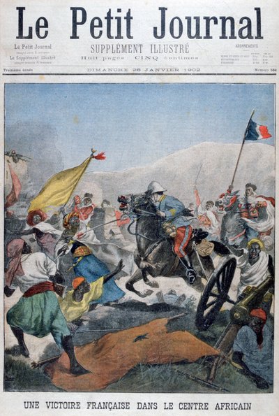 A French Victory in Central Africa, 1902 by Unbekannt