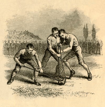 A Lively Scrimmage, 1881 by Unbekannt