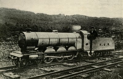 A Locomotive of the Ravenglass and Eskdale Railway by Unbekannt
