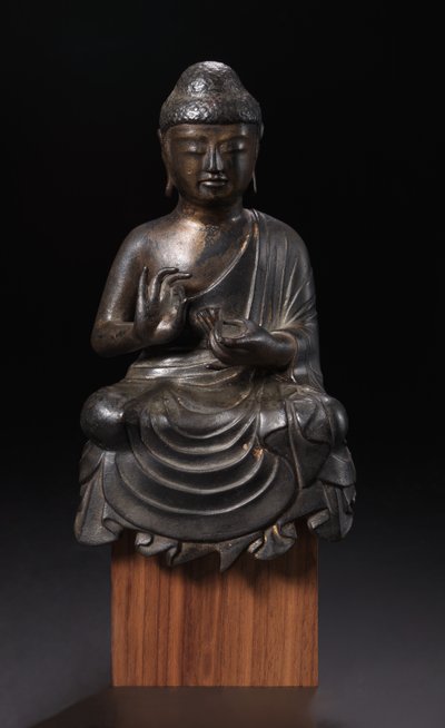 A Preaching Buddha, 8th Century by Unbekannt