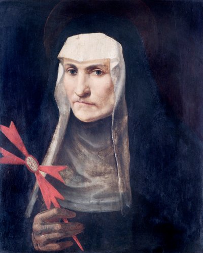 A Sainted Nun, mid 16th century by Unbekannt