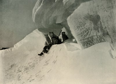 A Snow Cornice by Unbekannt