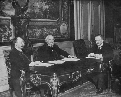 A Financial Conference of the Allies, Paris by Unbekannt