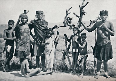 A group of Zulus, 1912 by Unbekannt