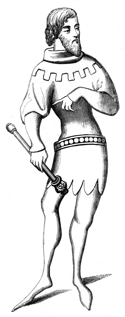 A Herald, 14th Century by Unbekannt
