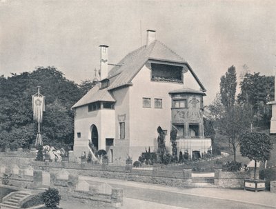 A house designed by Hans Christiansen by Unbekannt