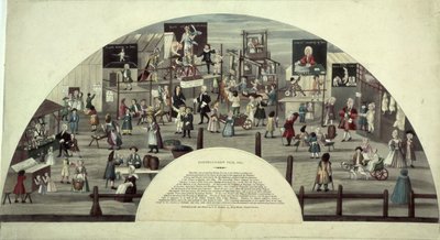 A Scene of Bartholomew Fair by Unbekannt