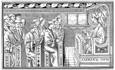 A Schoolhouse, 16th Century by Unbekannt