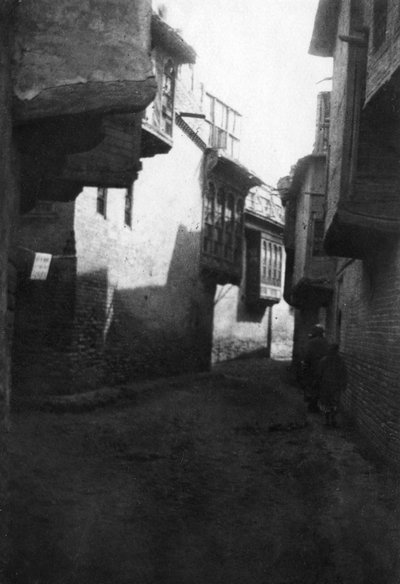 A street in Baghdad by Unbekannt