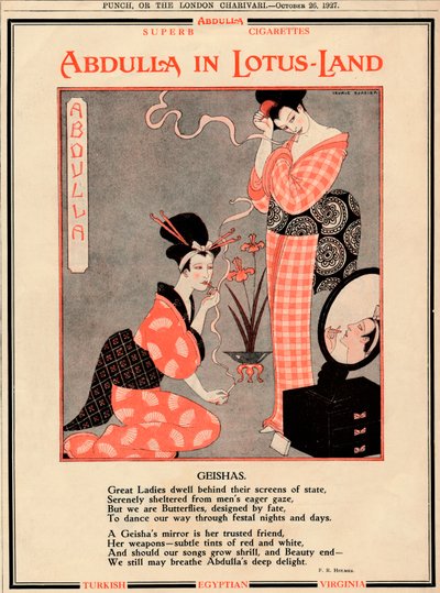Abdulla in Lotus-Land - Geishas, 1927 by Unbekannt