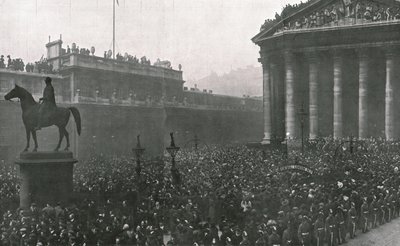 Accession of King George V by Unbekannt