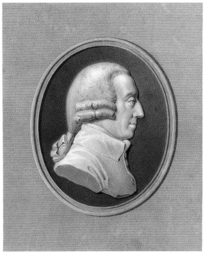 Adam Smith, 18th Century Scottish Philosopher and Economist by Unbekannt